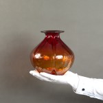 DROST Jan Sylwester - HSG Ząbkowice - "Garlic" vase. - 1970s.