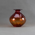 DROST Jan Sylwester - HSG Ząbkowice - "Garlic" vase. - 1970s.