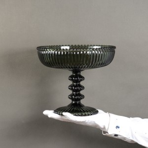 TRZEWIK-DROST Eryka - HSG Ząbkowice - Pearls platter. - 1970s [color, rare].