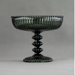 TRZEWIK-DROST Eryka - HSG Ząbkowice - "Pearls" platter. - 1970s [color, rare].