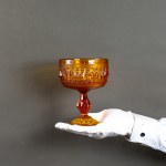 TRZEWIK-DROST Eryka - HSG Ząbkowice - Sugar bowl "Romby Buttons". - 1960s [old pattern].