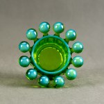 DROST Jan Sylwester - HSG Ząbkowice - Vase Radiant - 1970s [very rare].