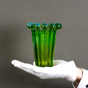 DROST Jan Sylwester - HSG Ząbkowice - vase Radiant - années 1970 [très rare].