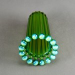 DROST Jan Sylwester - HSG Ząbkowice - "Radiant" vase - 1970s [very rare].