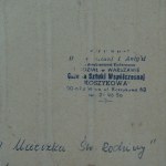 PĘKSA Jolanta - Ucieczka św. Rodziny - Zakopane 1980 [obraz na szkle, 38x32 cm]