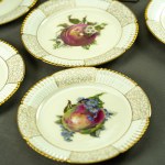 Giesche Porcelain Factory - Cake suit - 1930s [ivory, rare].