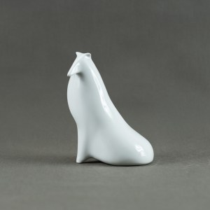 NARUSZEWICZ Mieczysław - ZPS Ćmielów - Figurine Scottish Shepherd. - 1960s.