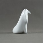 NARUSZEWICZ Mieczysław - ZPS Ćmielów - Figurine Scottish Shepherd. - 1960s.