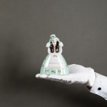 MARCINEK Bogumił - ZPS Ćmielów - Figurine "Magdusia - Łowiczanka". - 1960s.