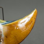 Krakovská keramika - Pan Twardowski na Měsíci - 60. léta 20. století [unikátní].