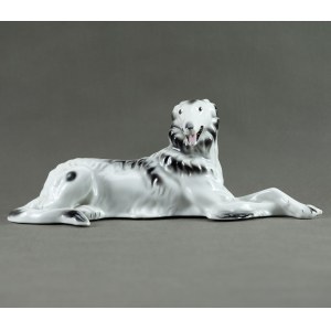 Bogucice Porcelain Factory - Lying Chart figurine - 1970s.