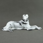 Bogucice Porcelain Factory - Lying Chart figurine - 1970s.