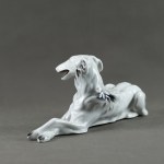 Bogucice Porcelain Factory - Lying Chart figurine - 1970s.