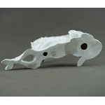 Bogucice Porcelain Factory - Lying Chart figurine - 1970s.