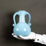 SŁUCZAN-ORKUSZ Jerzy - Cracow Glass Institute - "Amphora" vase. - 1970s.