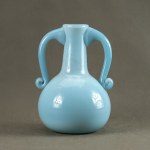 SŁUCZAN-ORKUSZ Jerzy - Cracow Glass Institute - "Amphora" vase. - 1970s.