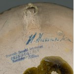 HUSARSKA Helena - Pracownia Ceramiki Artystycznej Przegorzały - Plat décoratif - années 1960 [UNIQUE].