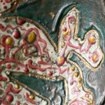 HUSARSKA Helena - Pracownia Ceramiki Artystycznej Przegorzały - Plat décoratif - années 1960 [UNIQUE].