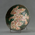 HUSARSKA Helena - Pracownia Ceramiki Artystycznej Przegorzały - Plat décoratif - années 1960 [UNIQUE].