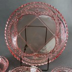 HSG Ząbkowice - Set of salad bowl + bowls - 1970s.