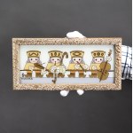 GĄSIENICA SZOSTAK Krystyna - Music - Zakopane 1960s [painting on glass].