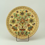 WOŻNIAK Kazimierz - Patera Huculska - Oława 1978 [céramiques Hutsul, Pokuttyan].