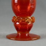 Krakow Glass Institute - Vase with lumps - Krakow 1970s.