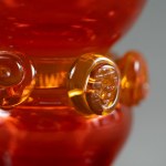 Krakow Glass Institute - Vase with lumps - Krakow 1970s.