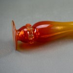 Krakow Glass Institute - Vase with lumps - Krakow 1970s.