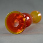 Krakow Glass Institute - Vase with lumps - Krakow 1970s.