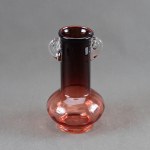 SŁUCZAN-ORKUSZ Jerzy - Tarnowiec Glassworks - "Strongman" vase. - 1970s.