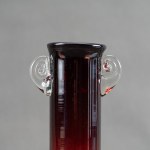 SŁUCZAN-ORKUSZ Jerzy - Tarnowiec Glassworks - váza Strongman - 1970s.