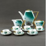 Porcelain and Ceramics Factory Ćmielów - Caprice - Coffee service - 1930s. - UNIQUE.