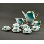Porcelain and Ceramics Factory Ćmielów - Caprice - Coffee service - 1930s. - UNIQUE.