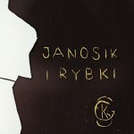 GĄSIENICA SZOSTAK Krystyna - Janosik and the fish - Zakopane 1960s [painting on glass].