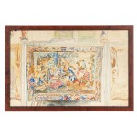 Leon Wyczółkowski (1852 Huta Miastkowska near Kielce - 1936 Warsaw), Tapestry from Wawel Cathedral, 1920.