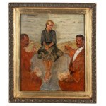 Jacek Malczewski (1854 Radom - 1929 Krakow), Homage before the Muse, ca. 1920.