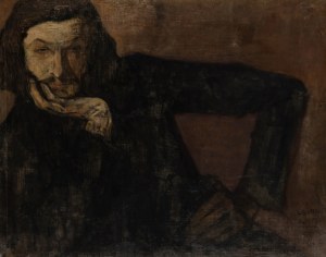 Leopold Gottlieb (1879 Drohobycz - 1934 Paryż), Portret Bolesława Biegasa, ok. 1905-1910 r.