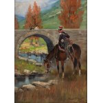 Jerzy Kossak (1886 Kraków - 1955 there), Chevalier from Napoleon