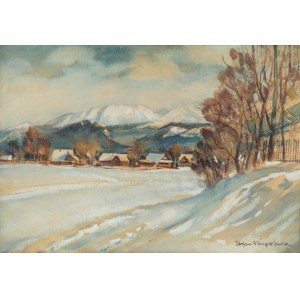 Stefan Filipkiewicz (1879 Tarnów - 1944 Mauthausen), Winter in Podhale