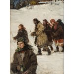 Teodor Axentowicz (1859 Brasov/Romania - 1938 Krakow), The Feast of Jordan