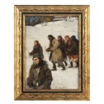 Teodor Axentowicz (1859 Brasov/Romania - 1938 Krakow), The Feast of Jordan