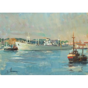 Antoni Suchanek (1901 Rzeszów - 1982 Gdynia), Port of Gdansk