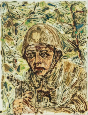 Xawery Dunikowski (1875 Kraków - 1964 Warszawa), Żołnierz z karabinem