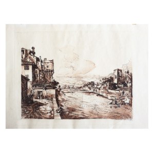 Anonymous of the 19th century, View of Florence