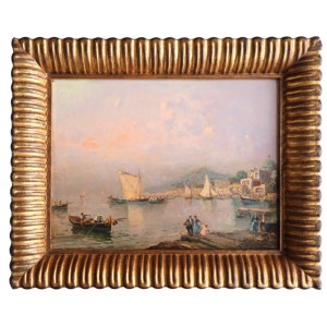 Nicolas De Corsi (Odessa, 1882 - Torre del Greco, 1956), Marina di Torre del Greco, Naples