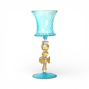Murano glass chalice