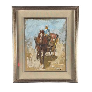 ANTONIO ASTURI, Figure in a Carriage - ANTONIO ASTURI