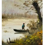 UNIDENTIFIED SIGNATURE, Landscape with a Lake