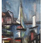 UNIDENTIFIED SIGNATURE, Seascape with boats